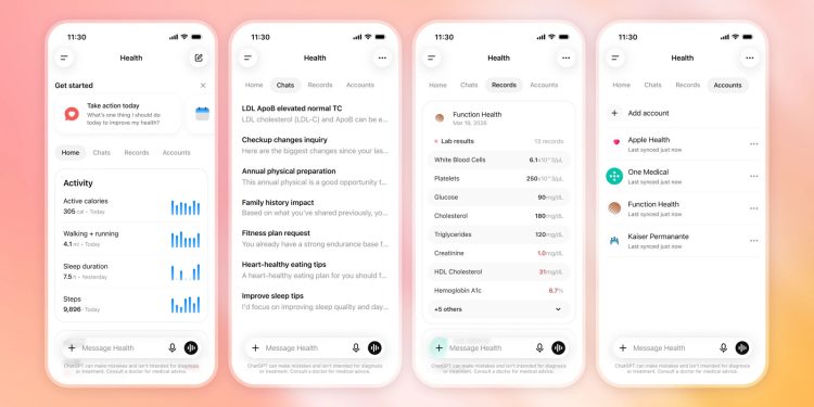 OpenAI rolt ChatGPT Health uit in VS: medische data gekoppeld aan AI