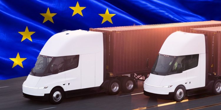 Tesla maakt Europese plannen voor elektrische vrachtwagen Semi bekend